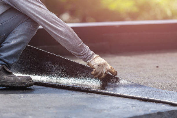 Professional Exterior Waterproofing technician working in Columbia, TN
